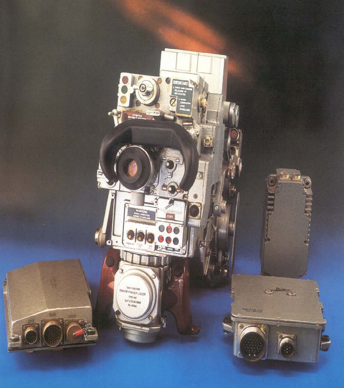 Laser range finder LRU and ancillary modules