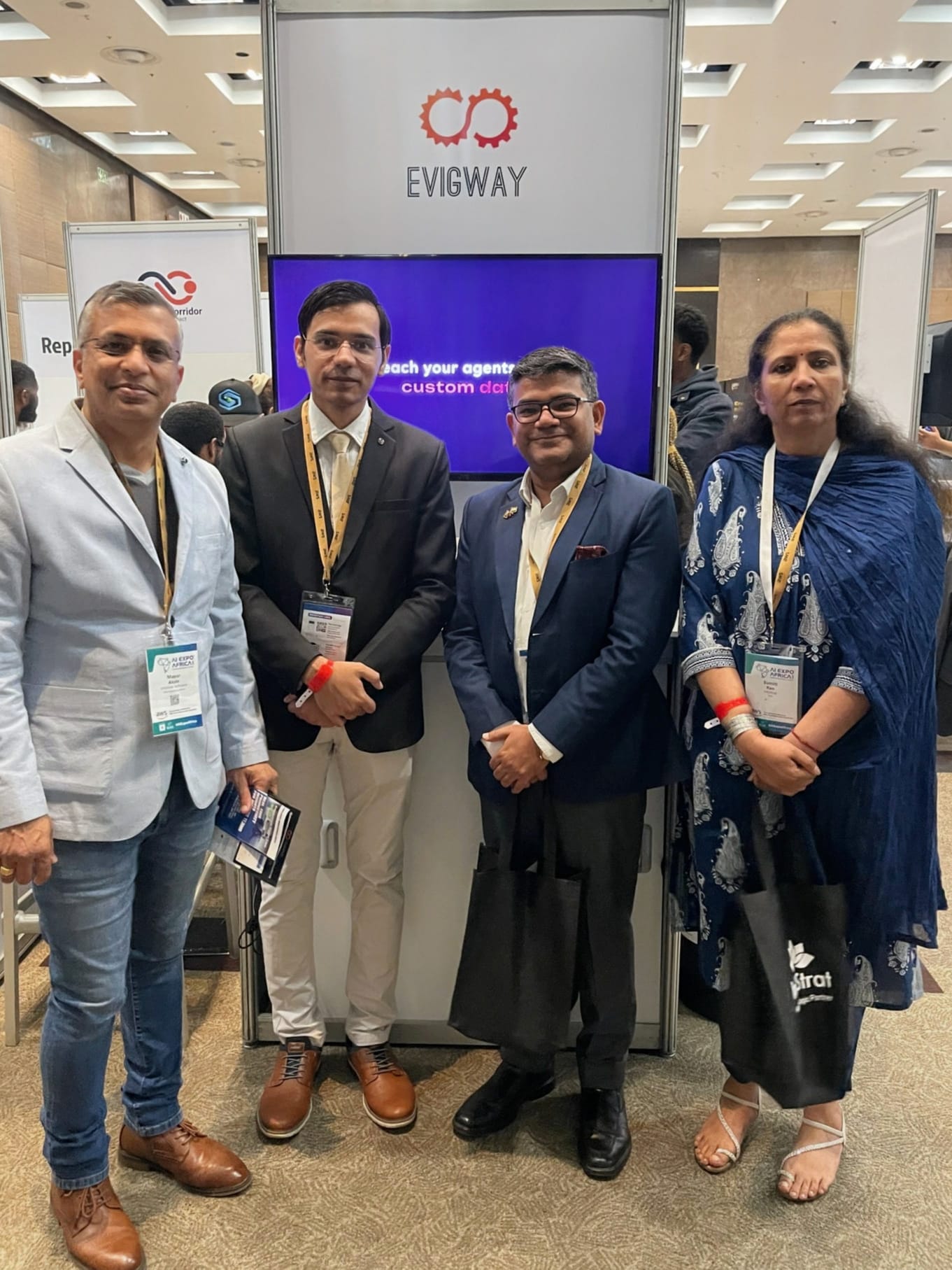 EVIGWAY Exhibiting at AI Expo Africa 2025, Johannesburg